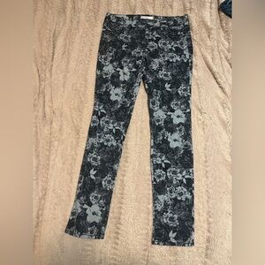 Bullhead black gray rose pants